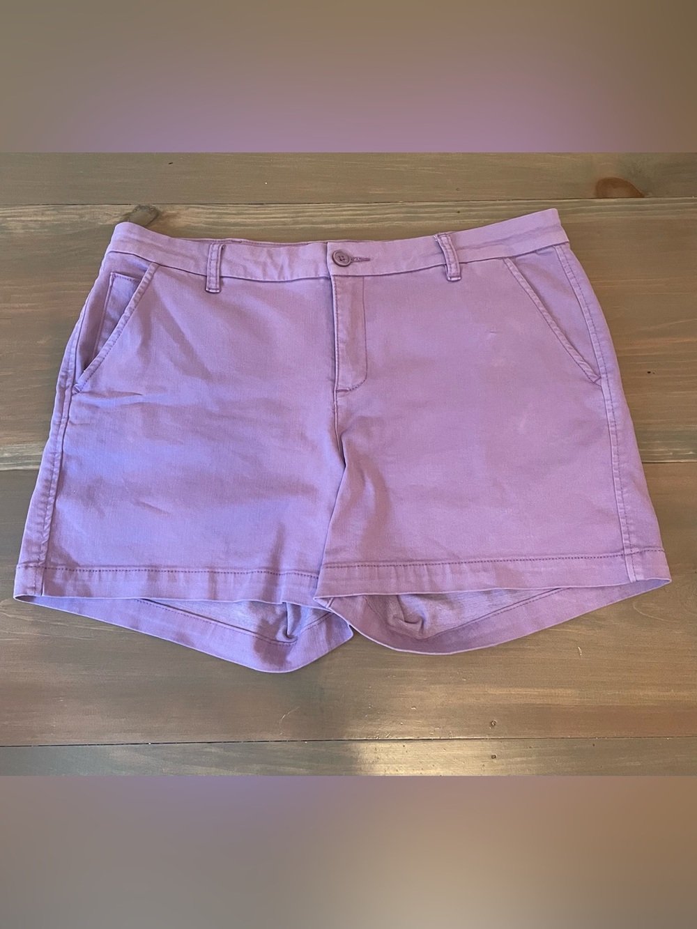 Kut from the Kloth Lavender Chino Shorts